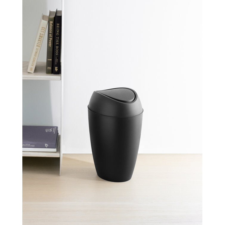 Umbra Twirla Plastic 2.2 Gallon Swing Top Trash Can & Reviews Wayfair